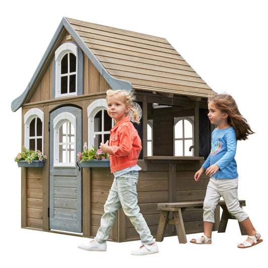 KidKraft Forestview II Wooden Playhouse