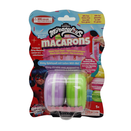 Zag Play Toys Copy of Sparkly n' Slimy - Macaron Assortment on Two