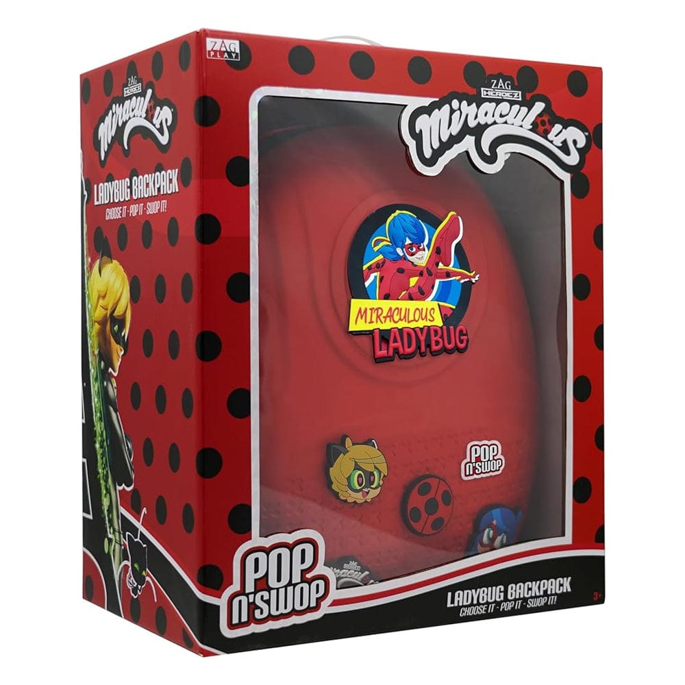 Zag Play Toys Ladybug Backpack