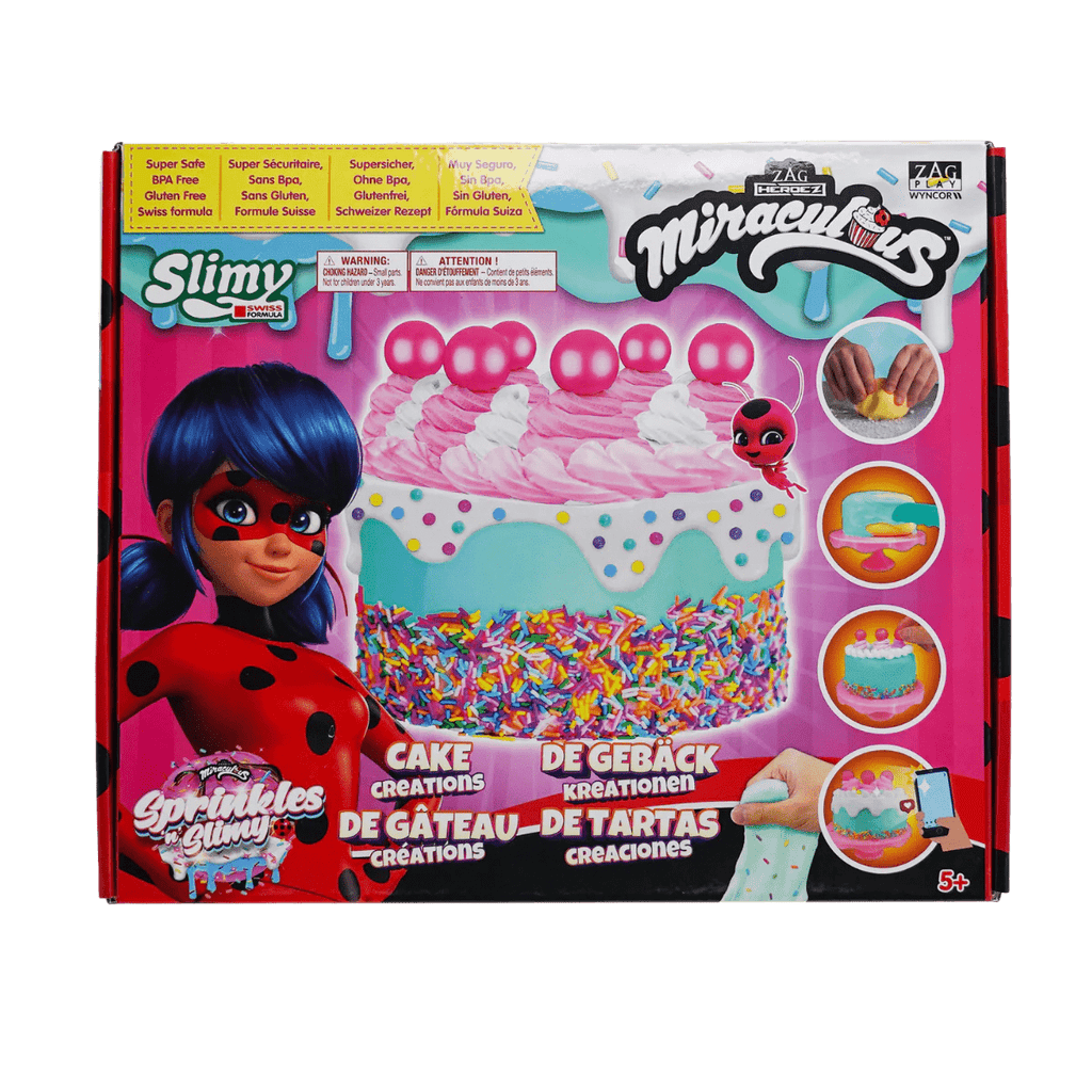Zag Play Toys Sparkly n' Slimy - Cake Creation