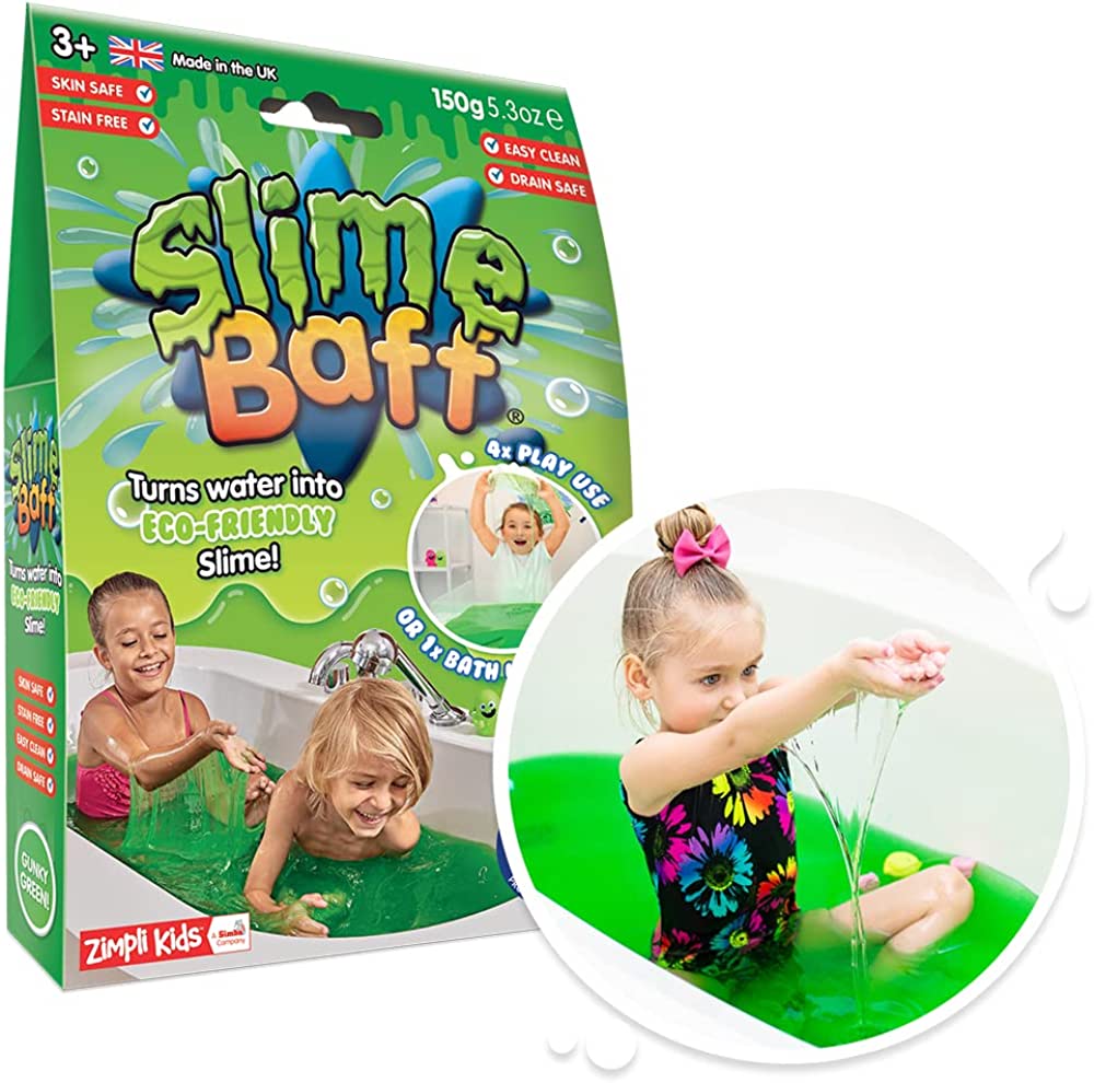 Zimpli Kids Arts & Crafts ZIMPLI KIDS - SLIME BAFF GUNKY GREEN 150G