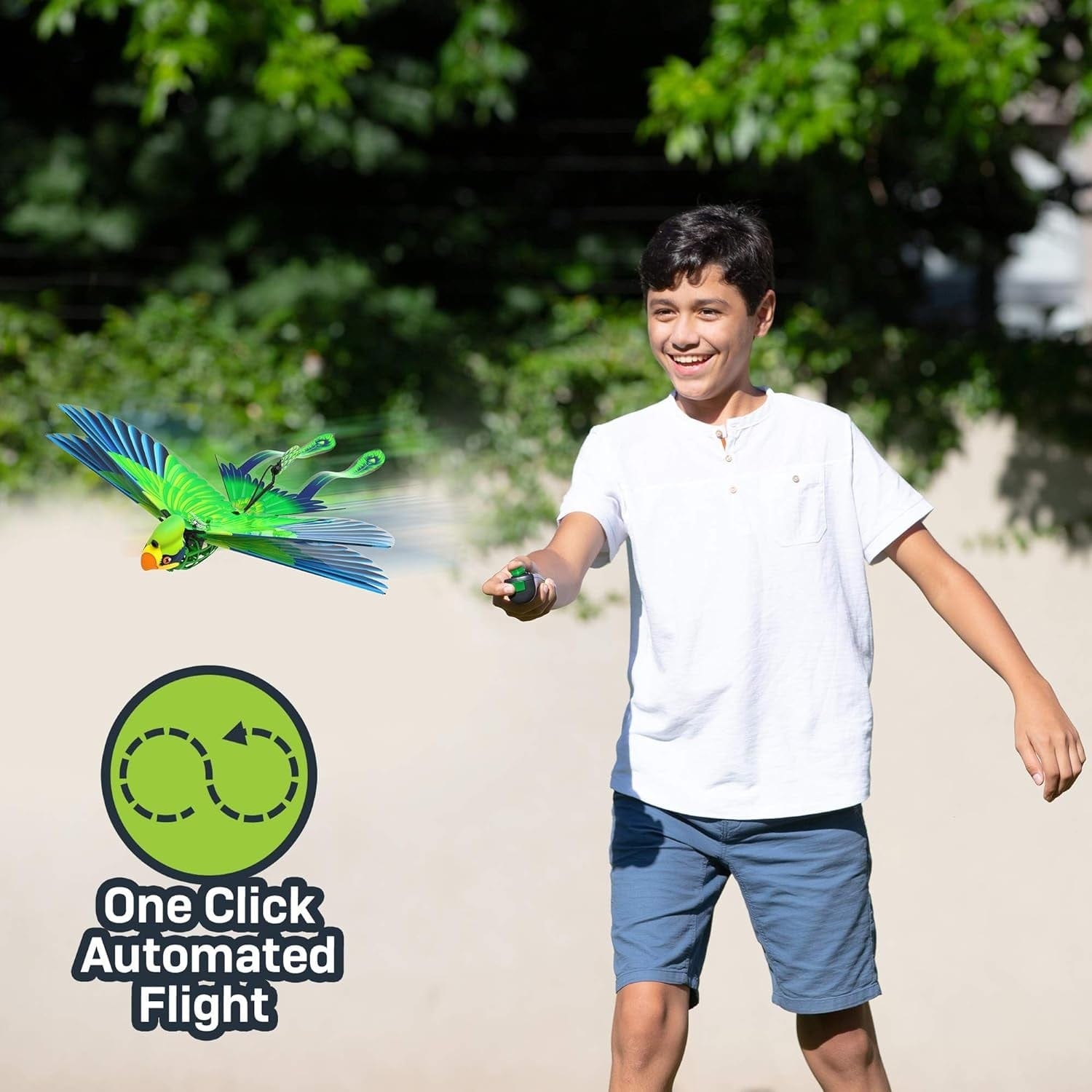 Zing Toys Go Go Bird - Green