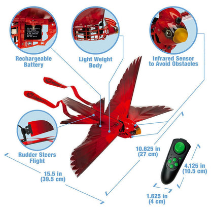 Zing Toys Go Go Bird Red Dragon