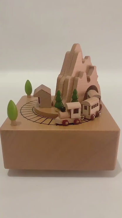 Pikkaboo Woody Buddy - Musical Carousel - Castle