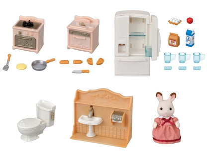 مجموعة أثاث مرحة للمبتدئين من Sylvanian Families