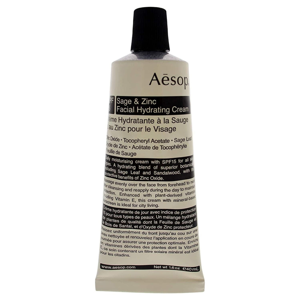 Aesop Beauty Aesop Sage & Zinc Facial Hydrating Cream SPF15 40ml