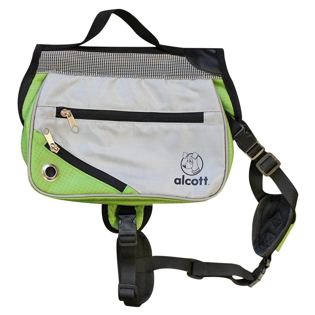 Alcott Pet Supplies Adventure Backpack - Large - Green