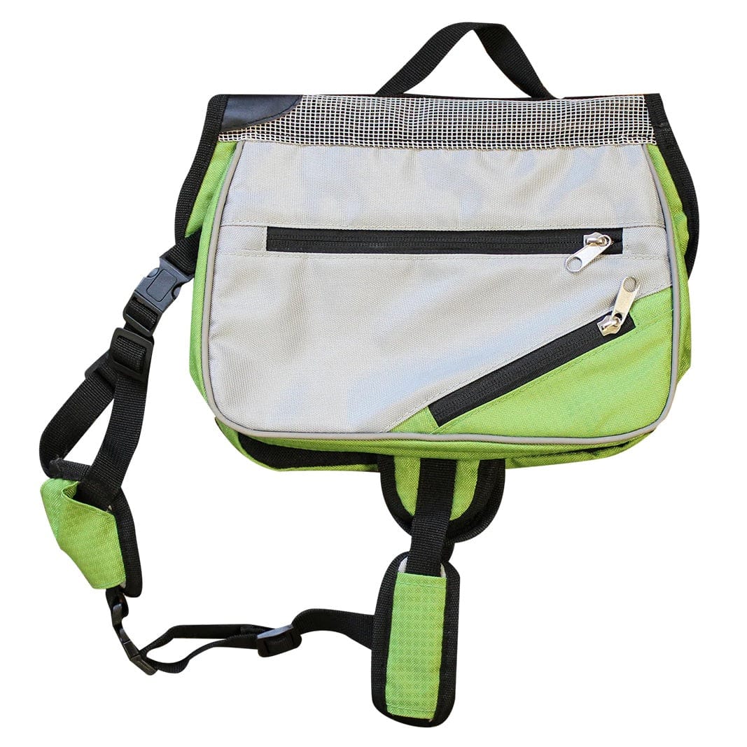 Alcott Pet Supplies Adventure Backpack - Medium - Green