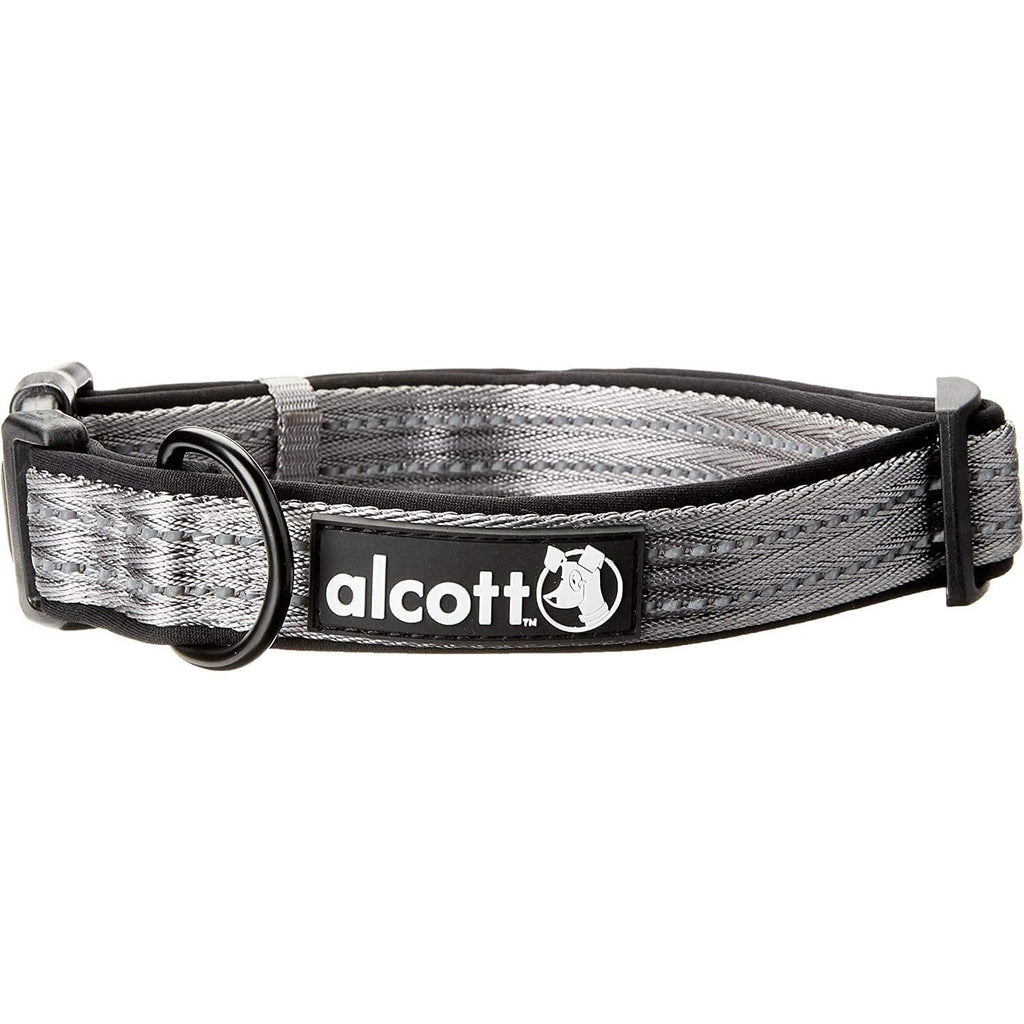 Alcott Pet Supplies Adventure Collar - Large - Grey