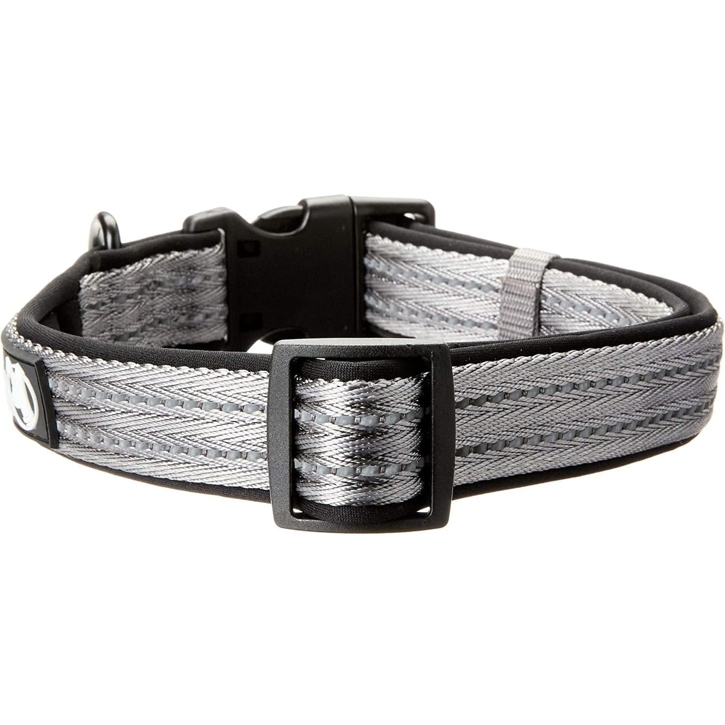 Alcott Pet Supplies Adventure Collar - Large - Grey