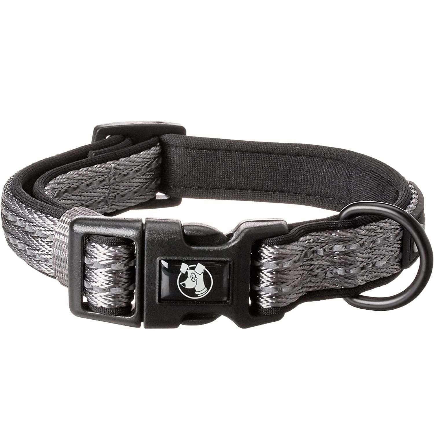 Alcott Pet Supplies Adventure Collar - Small - Grey