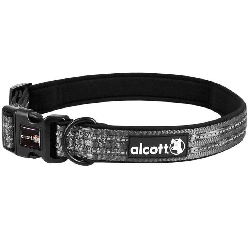 Alcott Pet Supplies Adventure Collar - Xl - Grey