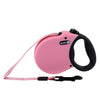 Alcott Pet Supplies Adventure Retractable Leash, 3 m - Extra-Small - Pink