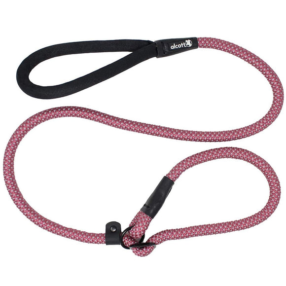Alcott Pet Supplies Slip Rope Leash 150cm, Red