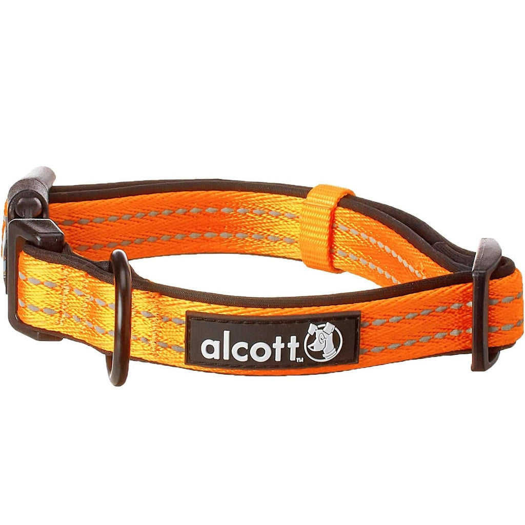 Alcott Pet Supplies Visibility Collar - Large - Neon Orange