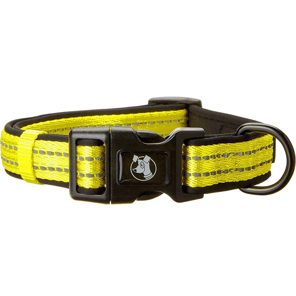 Alcott Pet Supplies Visibility Collar - Medium - Neon Yellow
