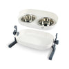 All For Paws Pet Supplies 3-in-1 Elevated Double Dinner - Medium