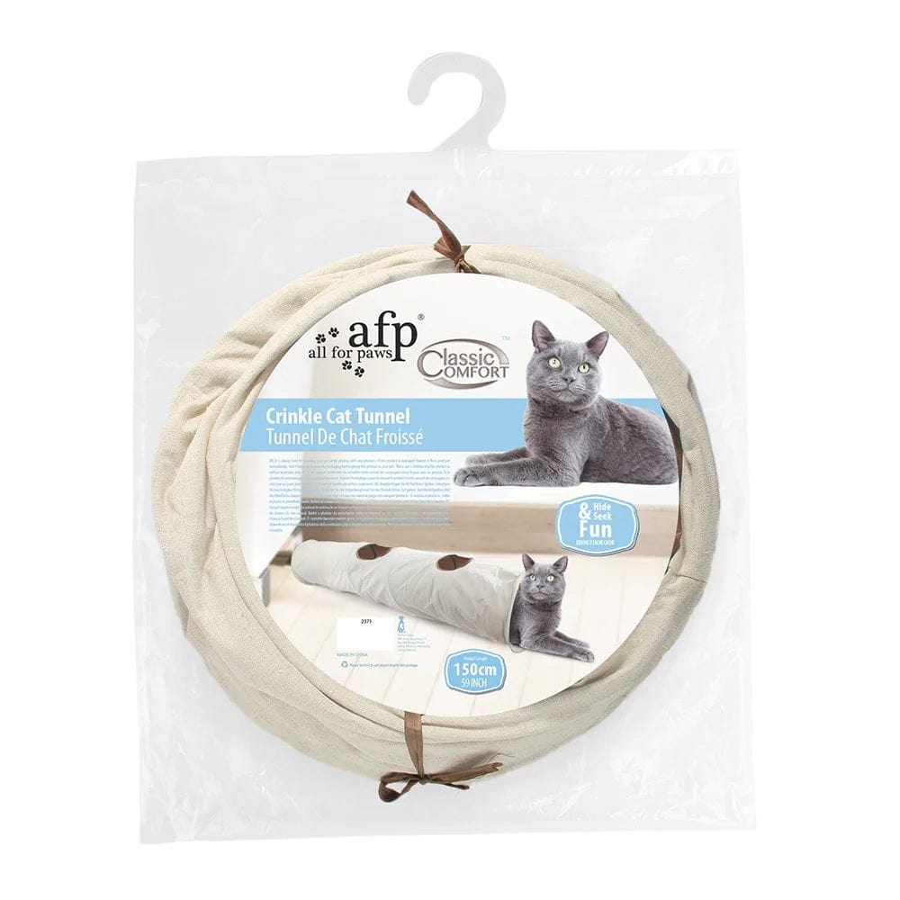 All For Paws Pet Supplies Crinkle Cat Tunnel