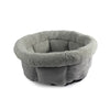 All For Paws Pet Supplies Cuddle Bed - Medium/Grey
