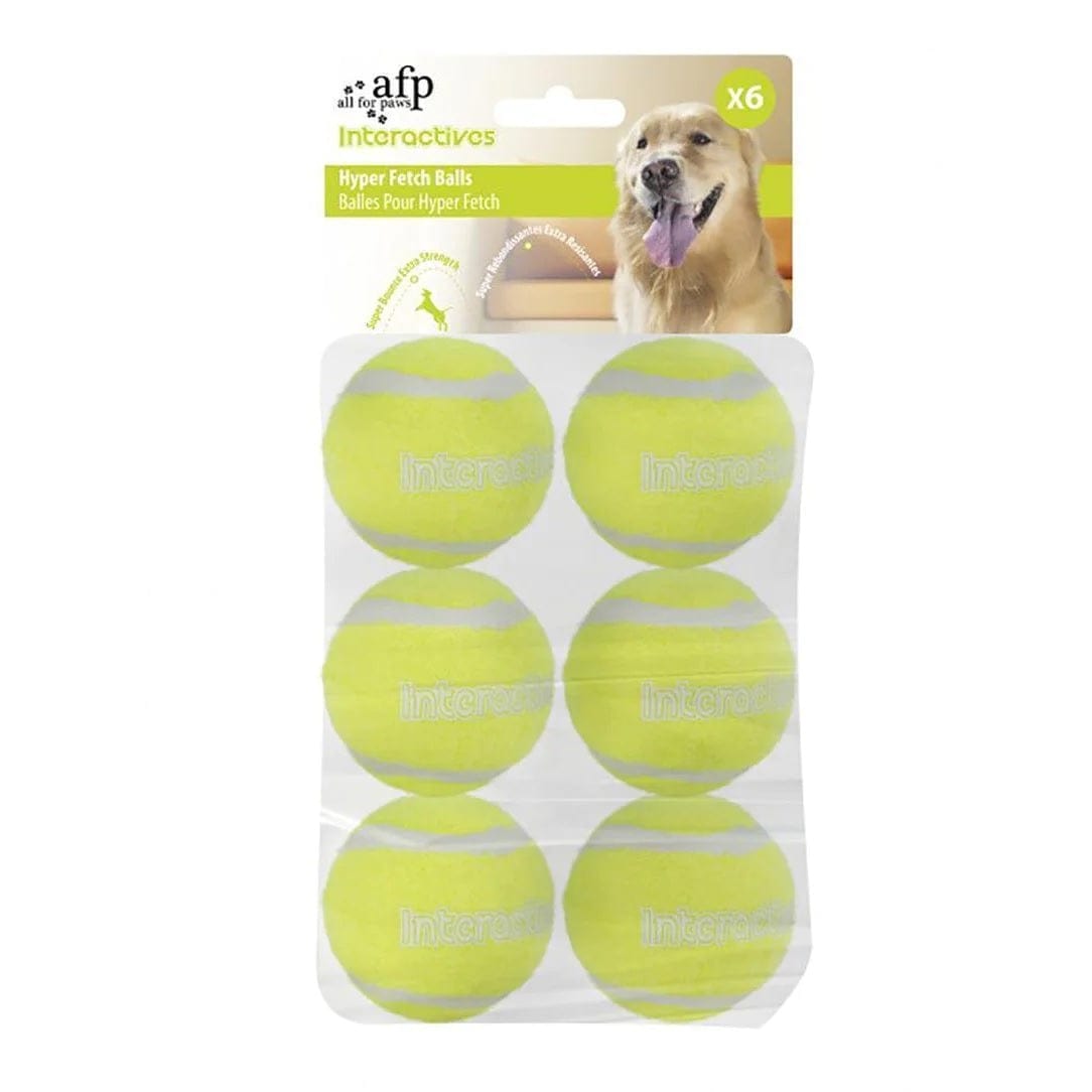 All For Paws Pet Supplies Fetch balls - 6 pack