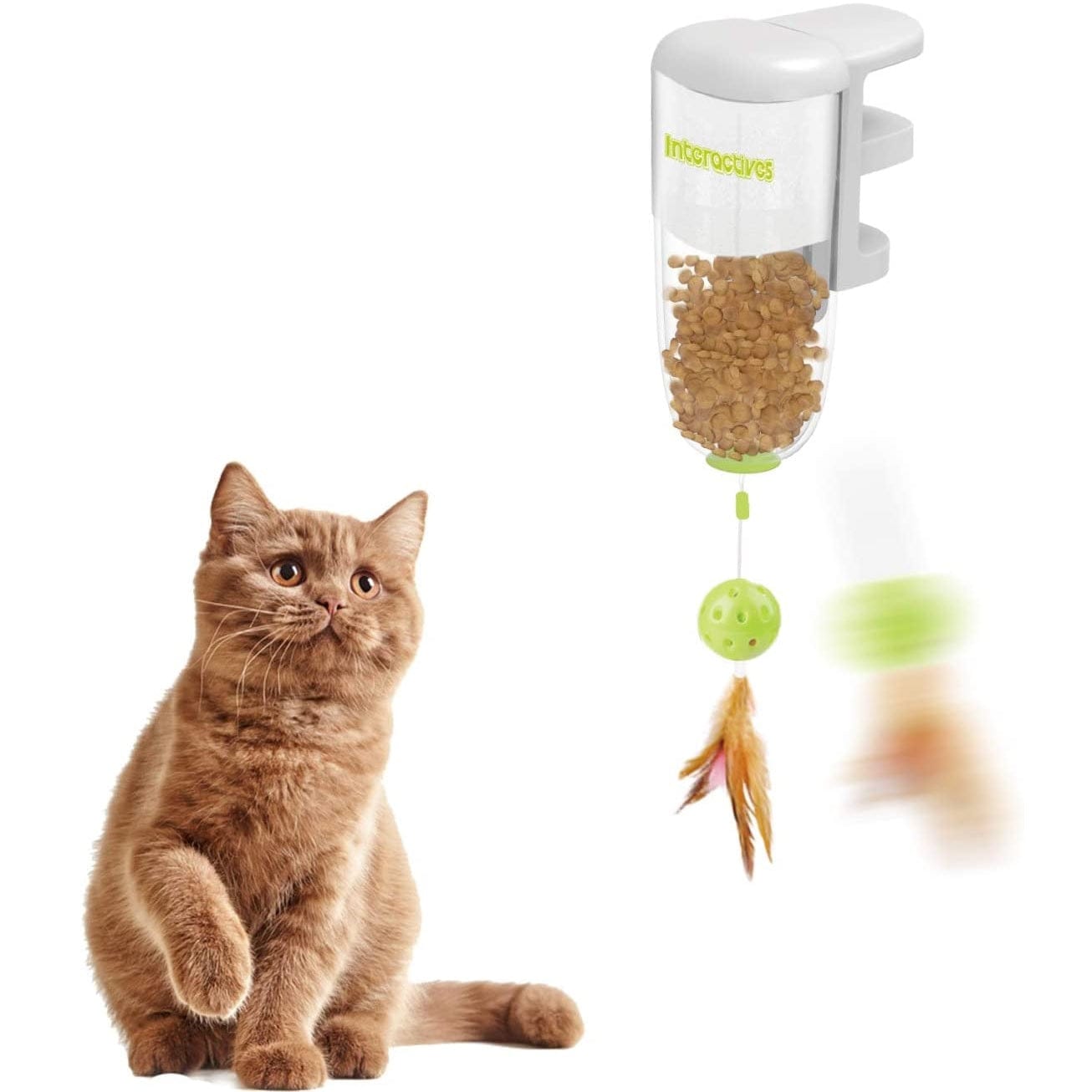 All For Paws Pet Supplies Interactive Cat Treat Dispenser