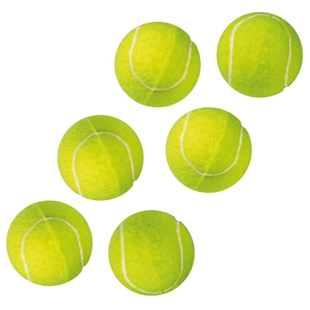 All For Paws Pet Supplies Interactive Hyper Fetch Tennis Balls- 6 pcs