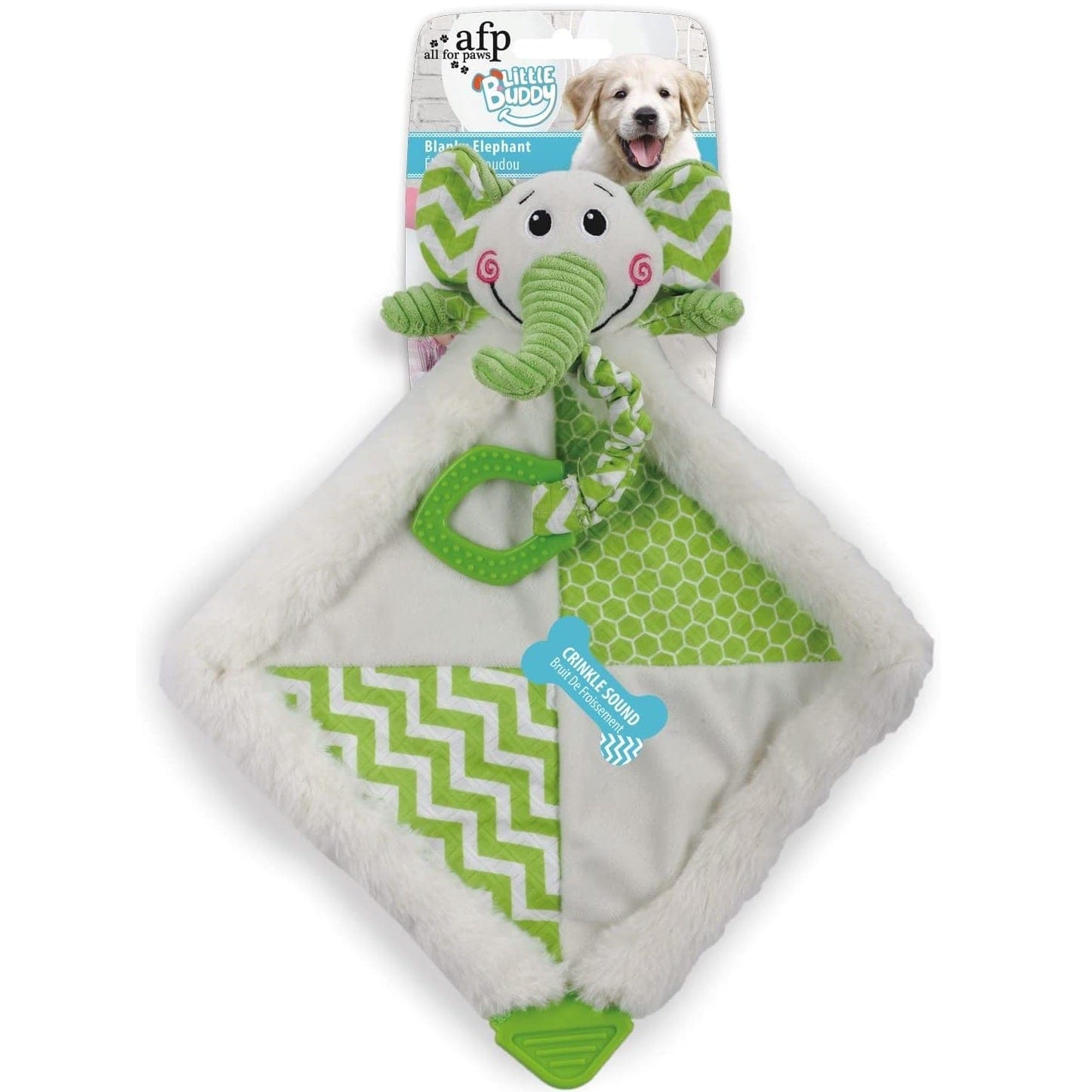 All For Paws Pet Supplies Little Buddy Blanky Elephant