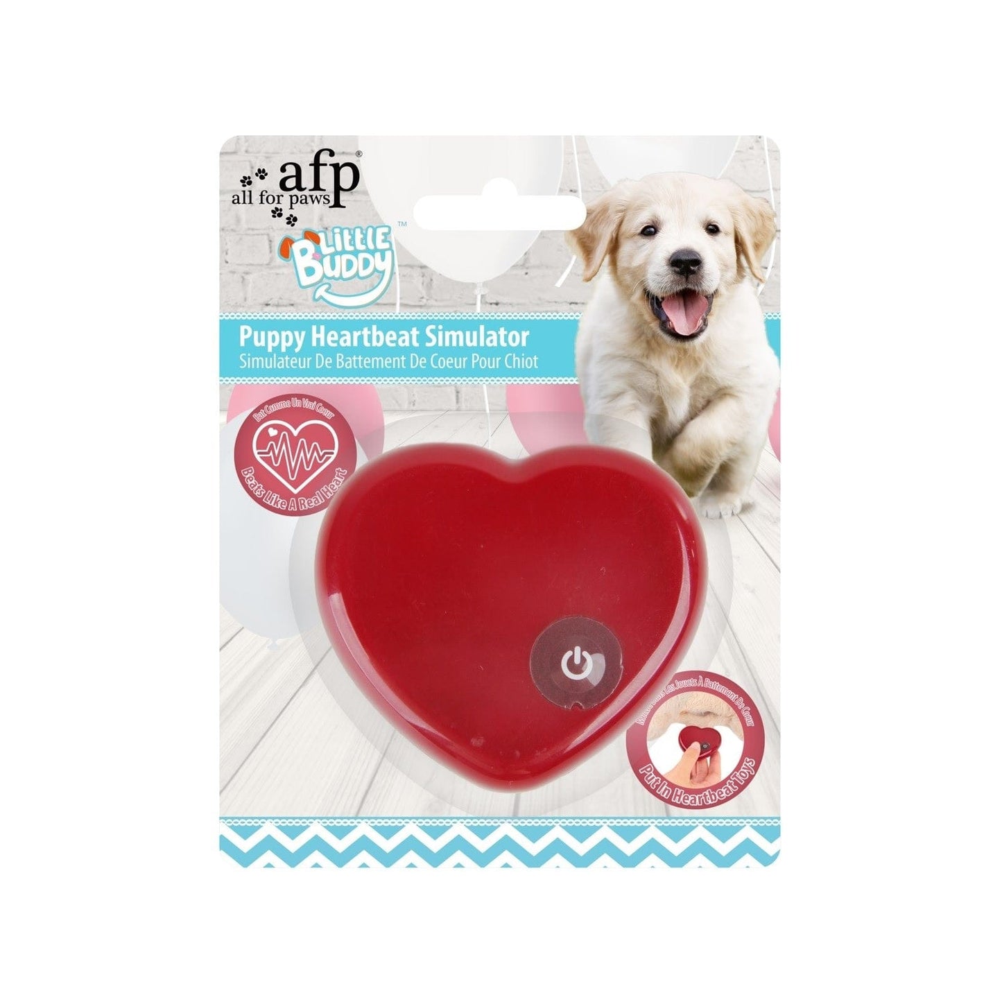 All For Paws Pet Supplies Little Buddy - Heart Beat Simulator