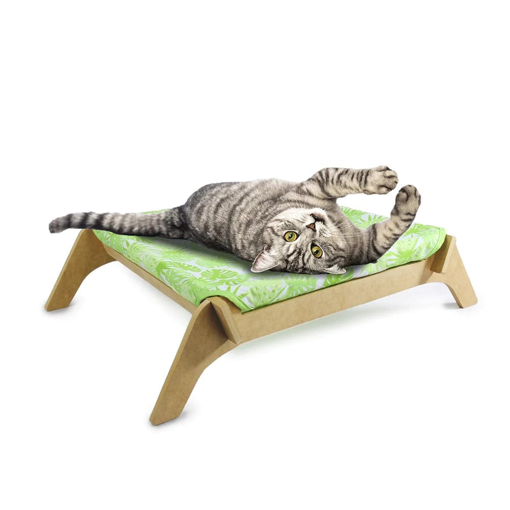 All For Paws Pet Supplies Modern Cat - Cat Lounge - Green