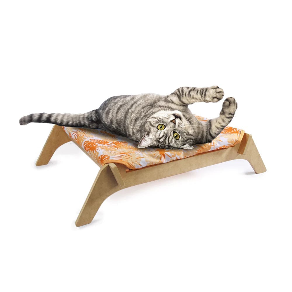All For Paws Pet Supplies Modern Cat - Cat Lounge - Orange