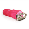 All For Paws Pet Supplies Modern Cat Tunnel - Pink