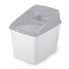 All For Paws Pet Supplies No Mess litter Box - Gray