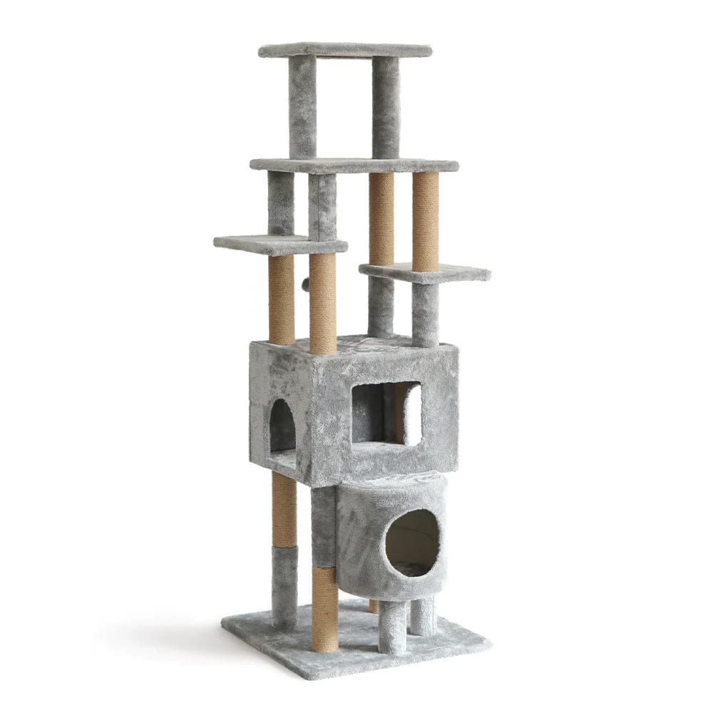 All For Paws Pet Supplies NP Design Cat Tree Grey - Large