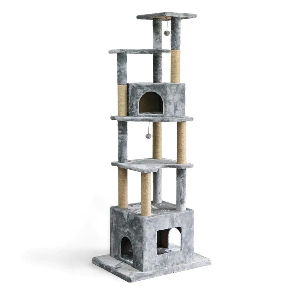All For Paws Pet Supplies NP Design Cat Tree Grey - X-Large