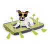 All For Paws Pet Supplies Quick Dry Outdoor Dog Mat - Green - Small