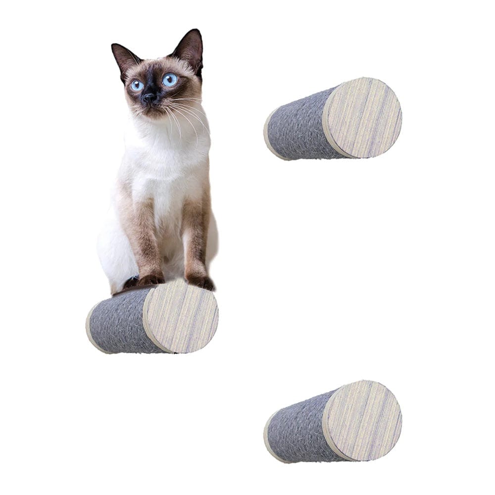 All For Paws Pet Supplies Skywalk - Medium Step Post Playground - 3 Pack