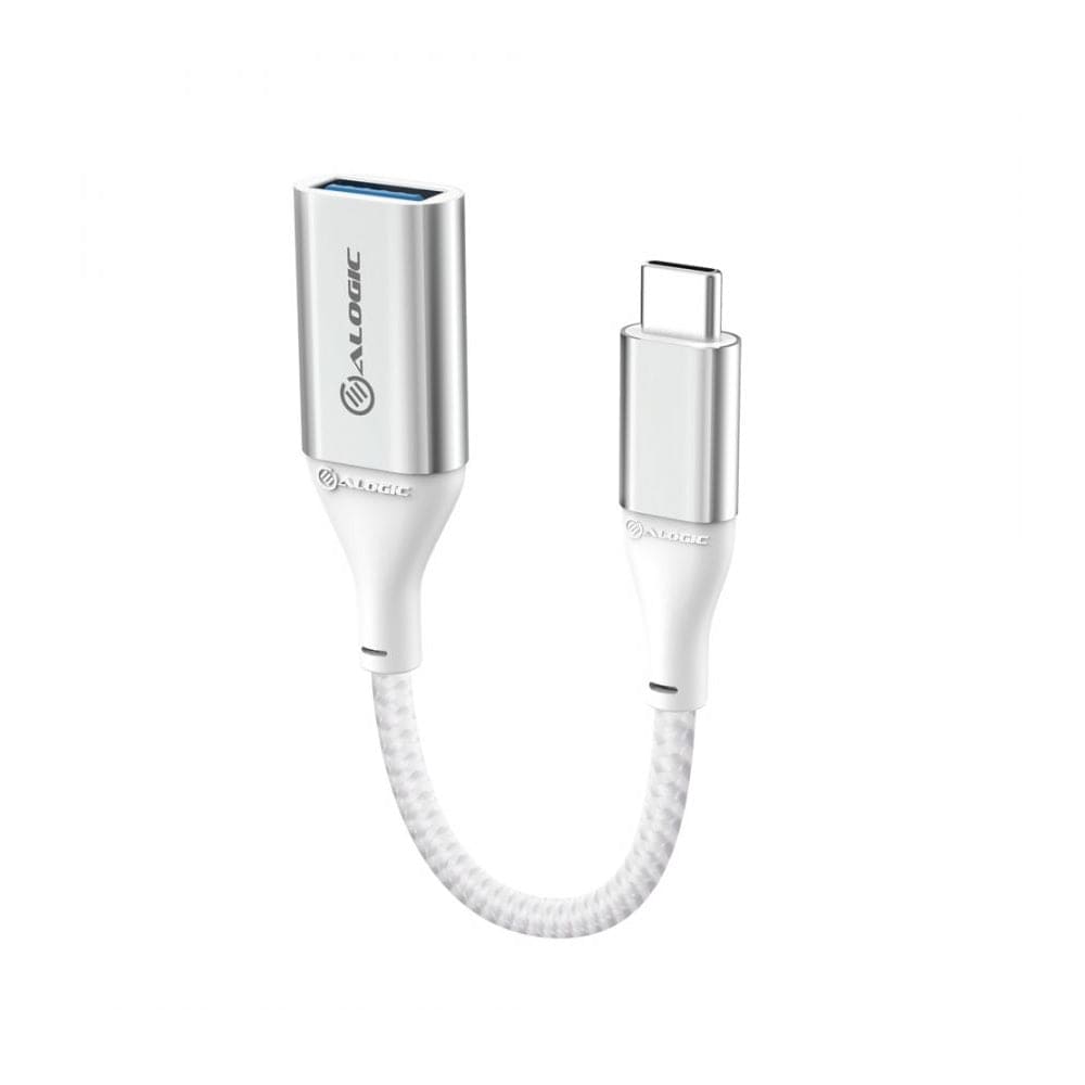 Alogic Electronics Alogic 15cm Super Ultra USB-C to USB-A Adapter - Silver