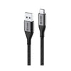 Alogic Electronics Alogic Super Ultra USB 2.0 USB-C to USB-A Cable - 30cm - 3A/480Mbps - Space Grey