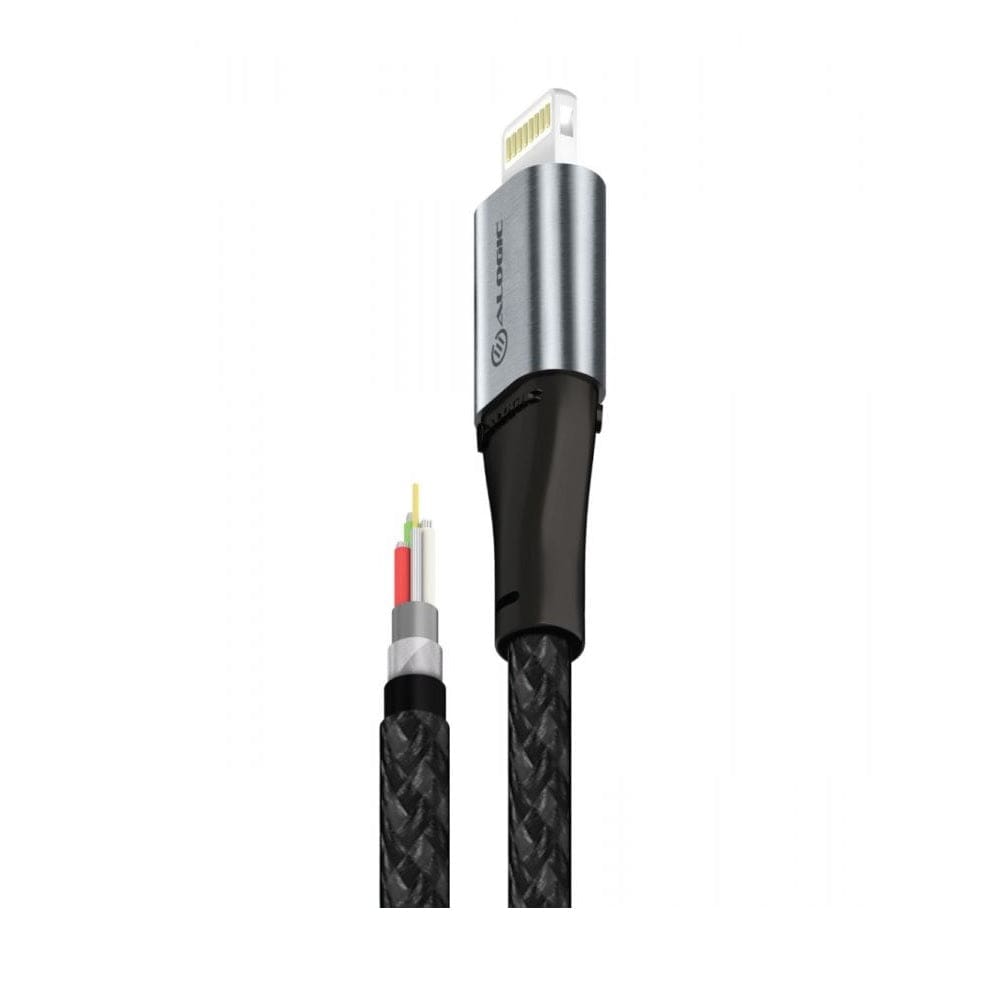 Alogic Electronics Alogic Super Ultra USB-A to Lightning Cable 1.5m - Space Grey