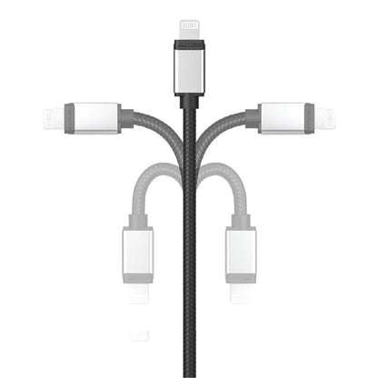 Alogic Electronics Alogic Ultra Fast Plus USB-C to Lightning USB 2.0 Cable - 1m - Space Grey