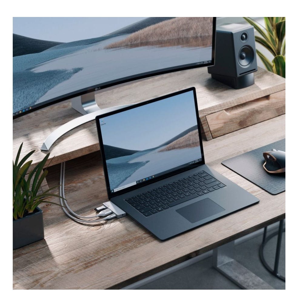 Alogic USB-C Dock Nano Mini with USB-A Ultra Series Space Grey – flitit