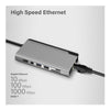 Alogic Electronics Alogic USB-C Dock PLUS with Power Delivery - Ultra Series - Space Grey