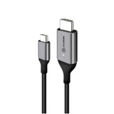 Alogic Electronics Alogic USB-C (Male) to HDMI (Male) Cable - Ultra Series - 4K 60Hz - Space Grey - 2m