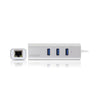 Alogic Electronics Alogic USB-C to Gigabit Ethernet & 3 Port USB Hub - Prime Series