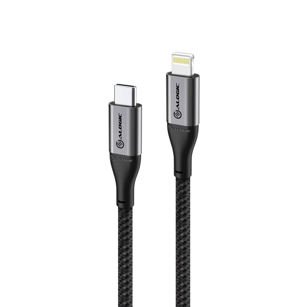 Alogic Electronics Alogic USB-C to Lightning Cable - 1.5m - Space Grey