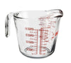 Anchor Hocking Home & Kitchen Anchor Hocking Open-Handle Measuring Cup W/ Red Dec.- (55178Ahg18 - 4013910)