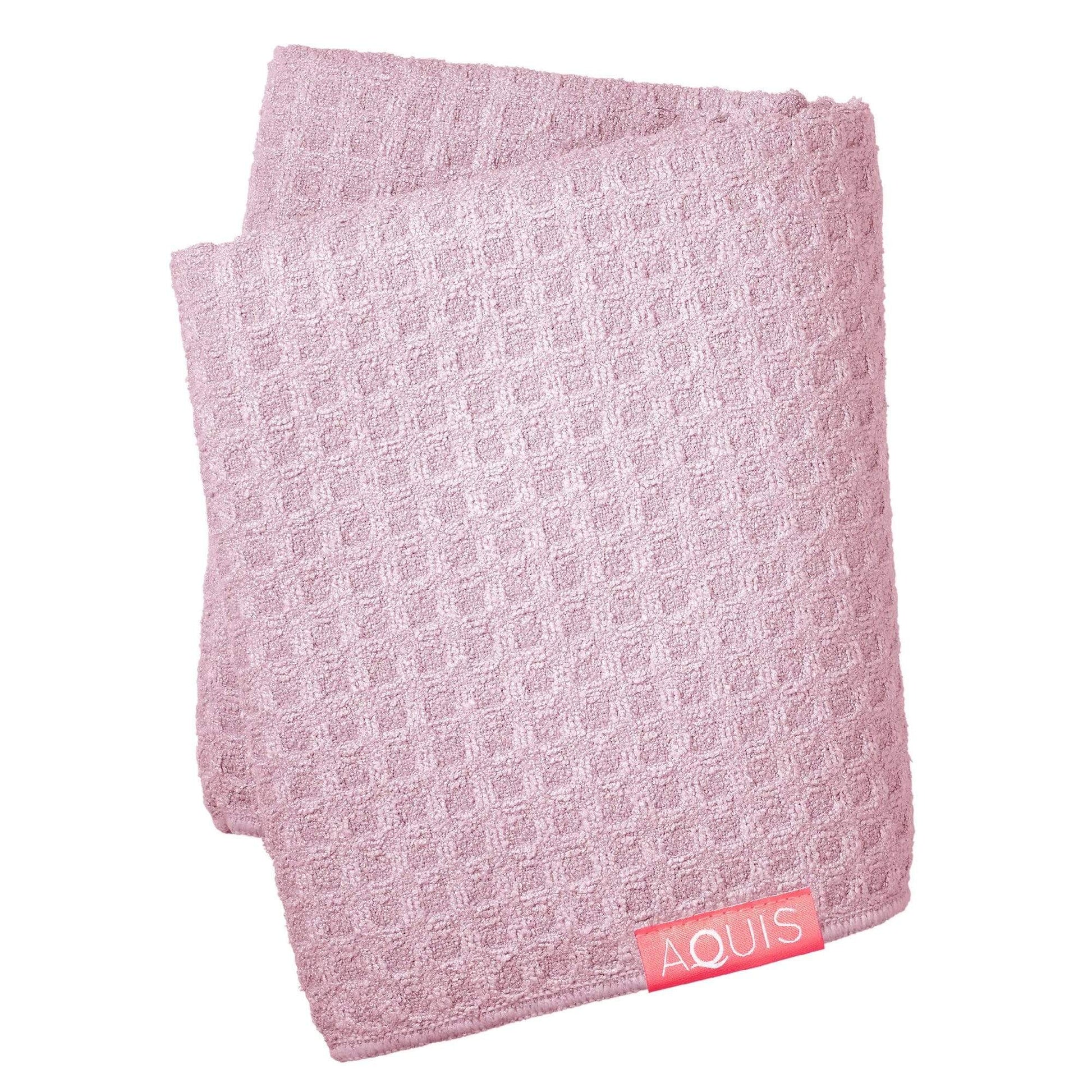 Aquis Beauty Aquis Hair Turban Waffle Luxe Blush