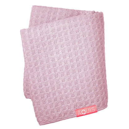 Aquis Beauty Aquis Hair Turban Waffle Luxe Blush