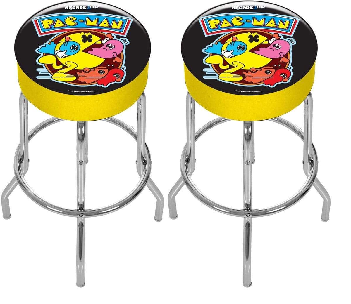 Arcade 1UP Gaming PAC-MAN™ Adjustable Stool