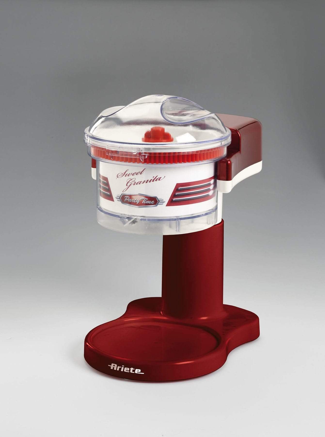 ARIETE Home & Kitchen ARIETE PARTY TIME GRANITA MAKER, RED 0078